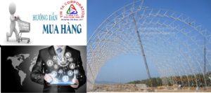Hướng dẫn đặt hàng dàn không gian.